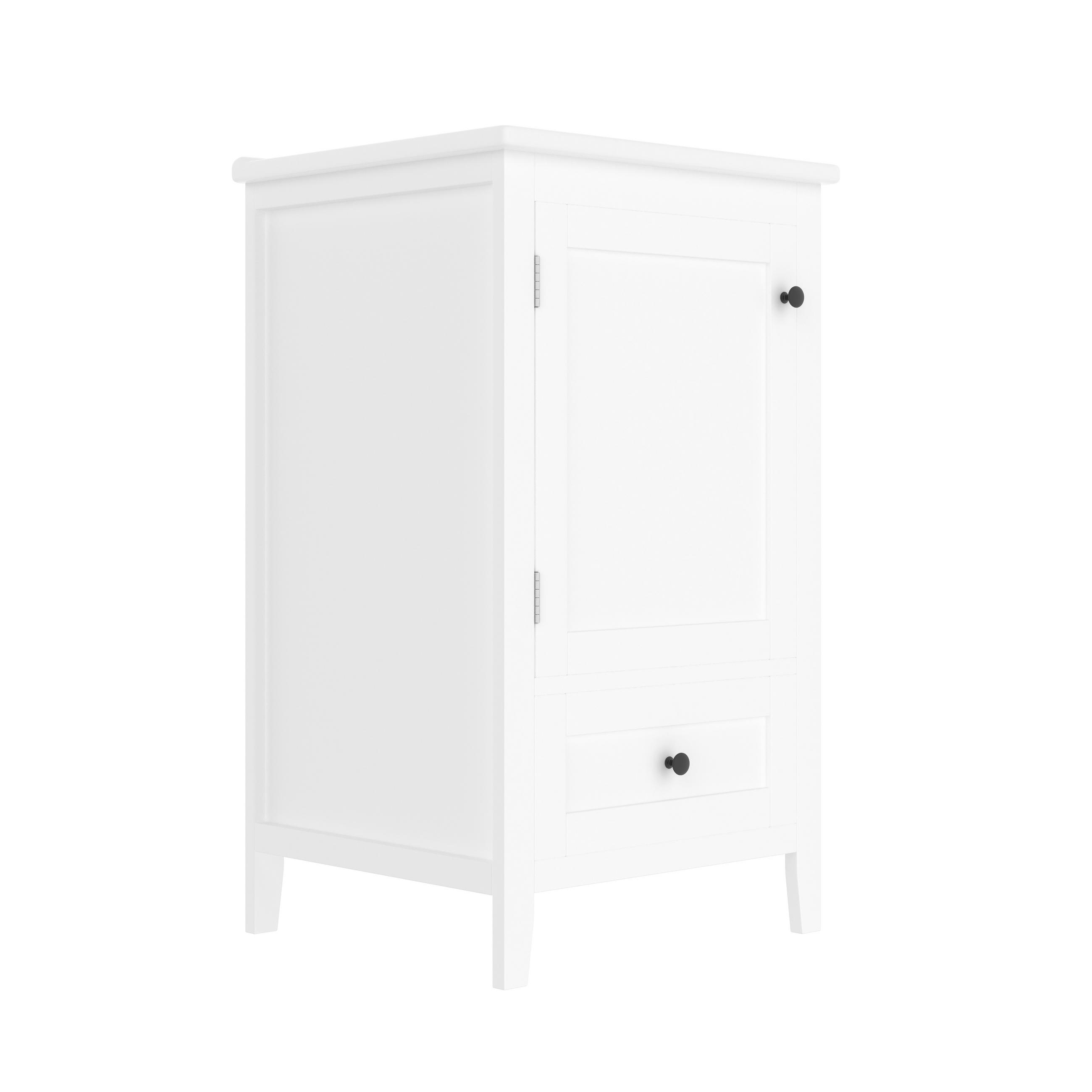 Beauniv Badschrank Weiß 46x85x51 cm