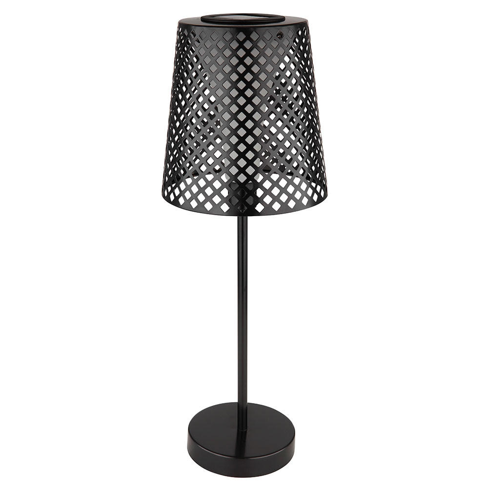 LED AUSSENLEUCHTE Metall Schwarz - Schwarz, Metall (18/18/50cm)