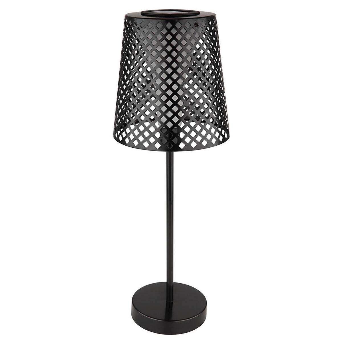 LED AUSSENLEUCHTE Metall Schwarz - Schwarz, Metall (18/18/50cm)