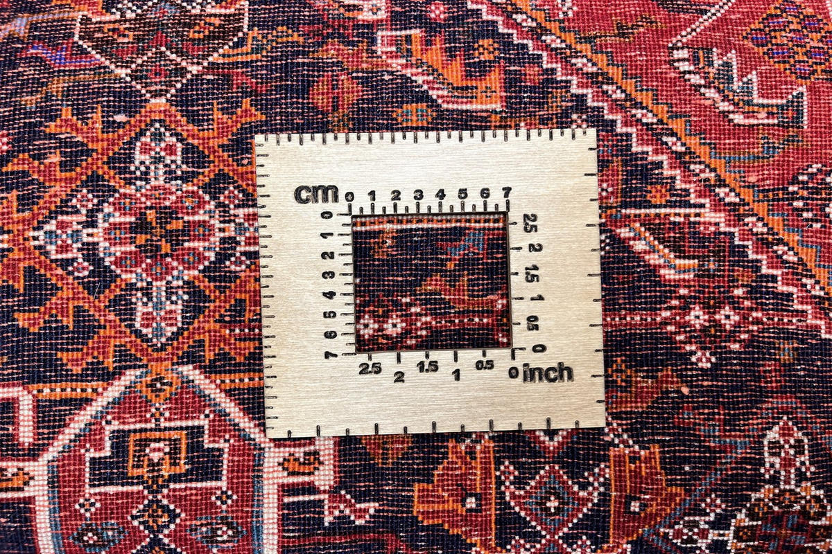 ORIENTTEPPICH handgeknüpft Gashgai Rot 195/117 cm Schurwolle - Rot, Textil (117/195cm) - Looma