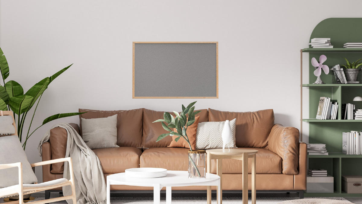 HELLGRAU Pinnwand mit Holz Rahmen 90x60cm Korktafel Korkwand Pinnwand Kork Hellgrau Oberfläche - Grau, Holz (90/60/1.5cm) - ALLboards