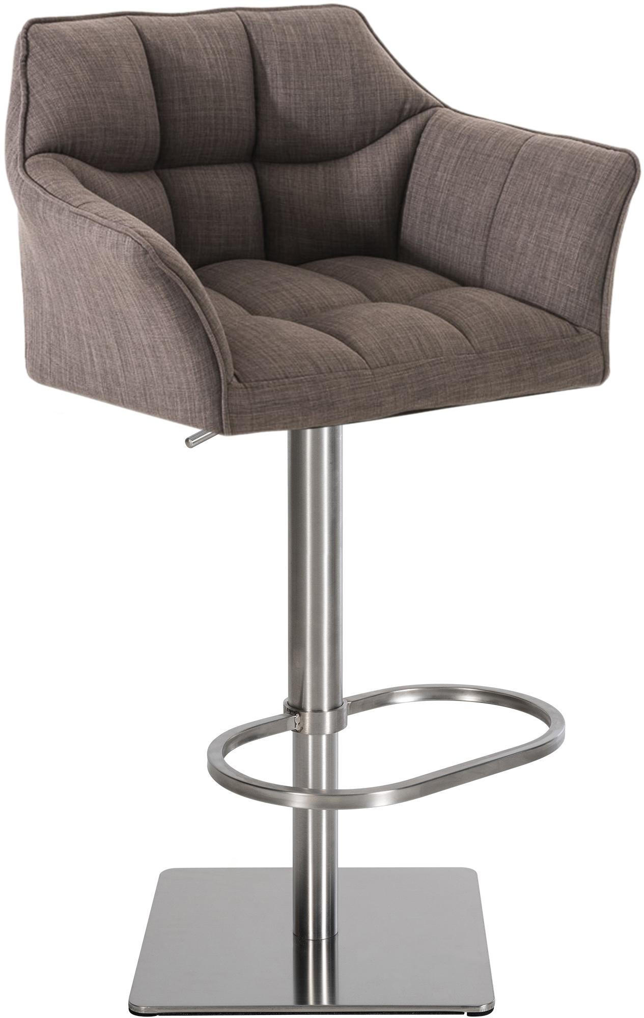 furnicato Barhocker Grau 64x88x45 cm
