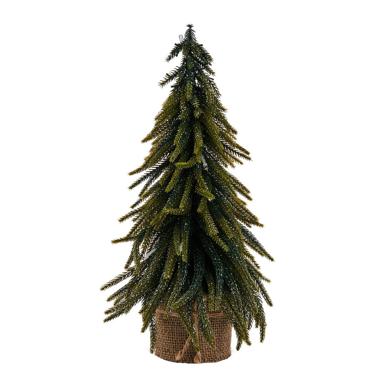 WEIHNACHTSBAUM Tree Of The Month mit LED 40cm - Grün, Kunststoff (40cm) - Butlers