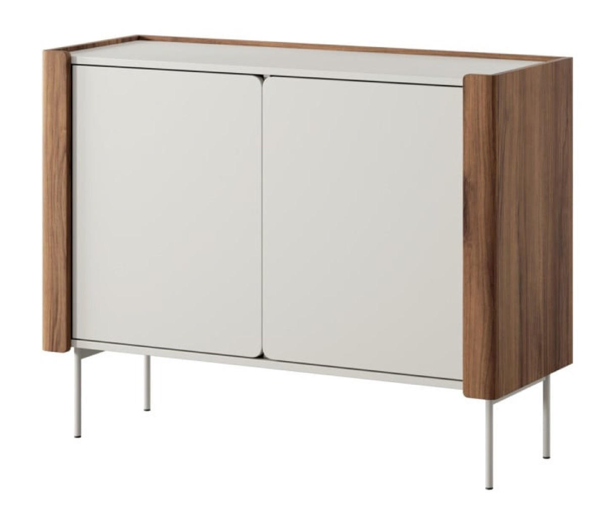 SIDEBOARD Kaschmir WRAPSO K105 Nussbaum - Multicolor, Holzwerkstoff (105/82.5/39.5cm) - Sepro Meble
