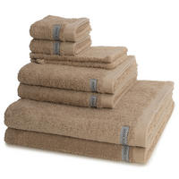 FROTTIERSET Sinfonie 8-teilig - Braun, Textil (50/100cm) - Ross