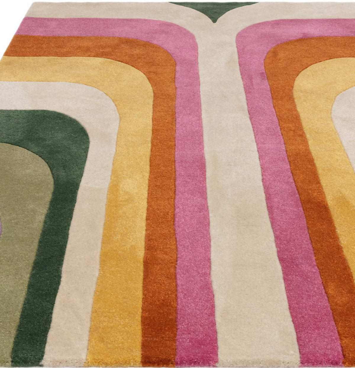 TEPPICH handgetuftet Berber Wolle HATCH Beige 200x290 cm - Beige, Naturmaterialien (200/290cm) - Novatrend