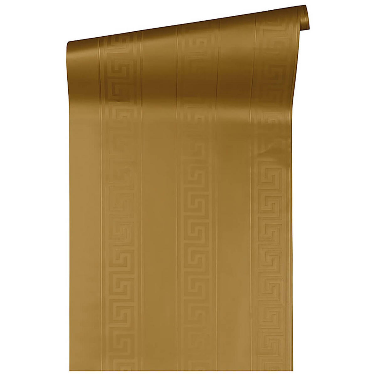 VLIESTAPETE 70/1005 cm - Goldfarben, Kunststoff/Textil (70/1cm) - KUNSTLOFT