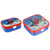 BROTDOSEN-SET Campus (2025) Spiderman 2er Set - Blau/Rot, Kunststoff (1/1/1cm) - Mepal
