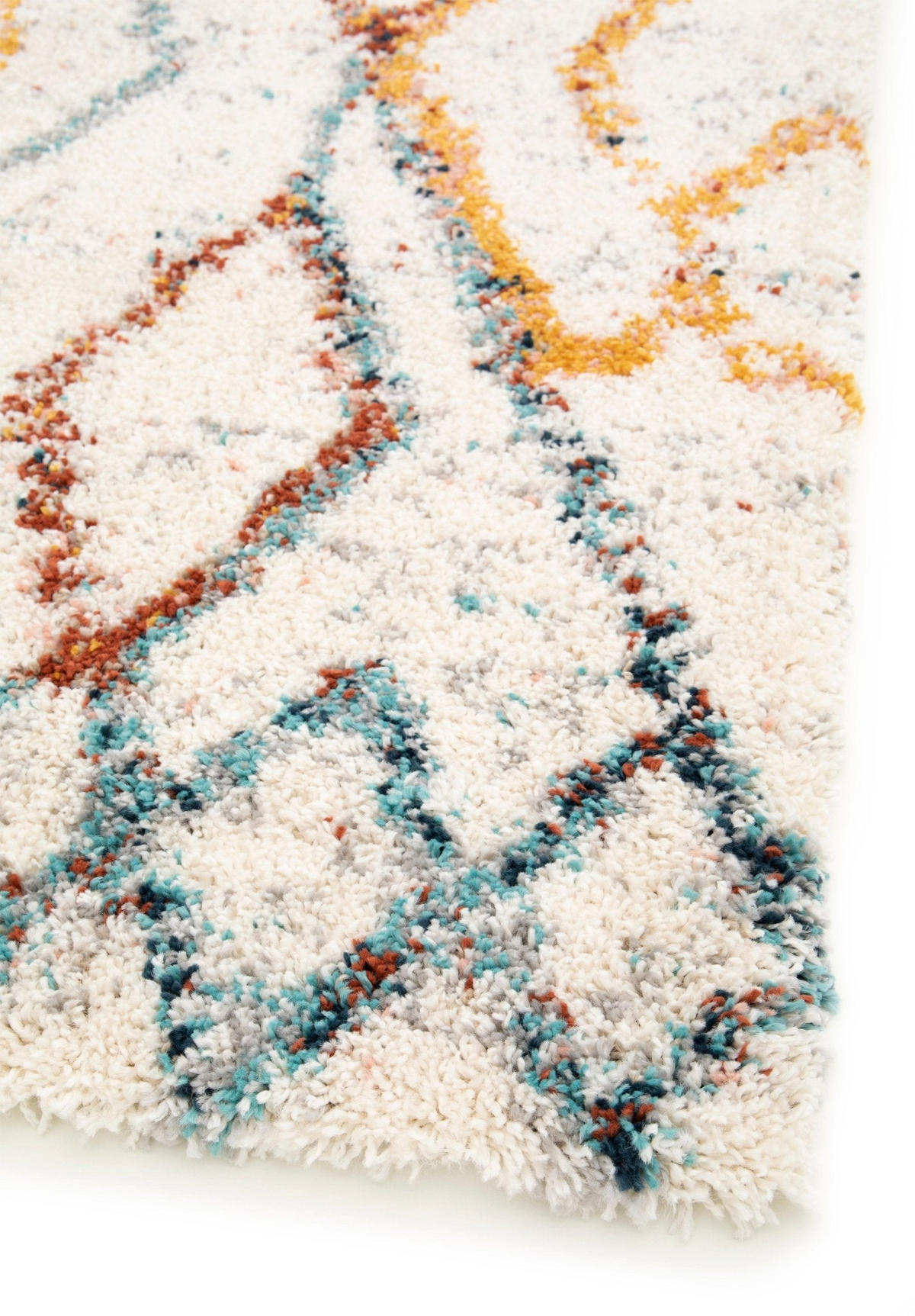 TEPPICH Shaggy dick weich pflegeleicht mehrfarbig - Multicolor, Textil (200/290cm) - AFK Living