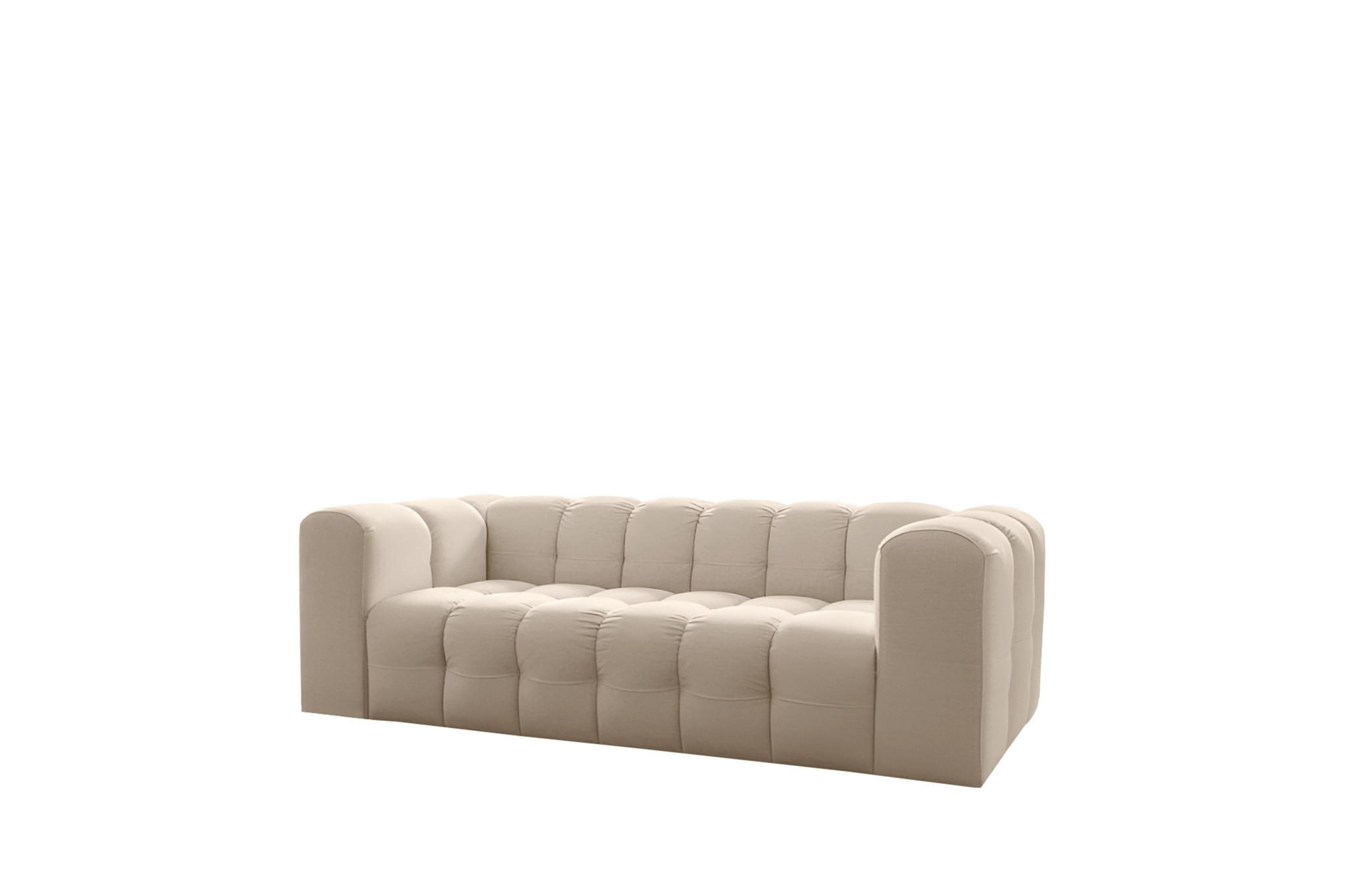 Fun Möbel Sofa Beige 230x75x106 cm