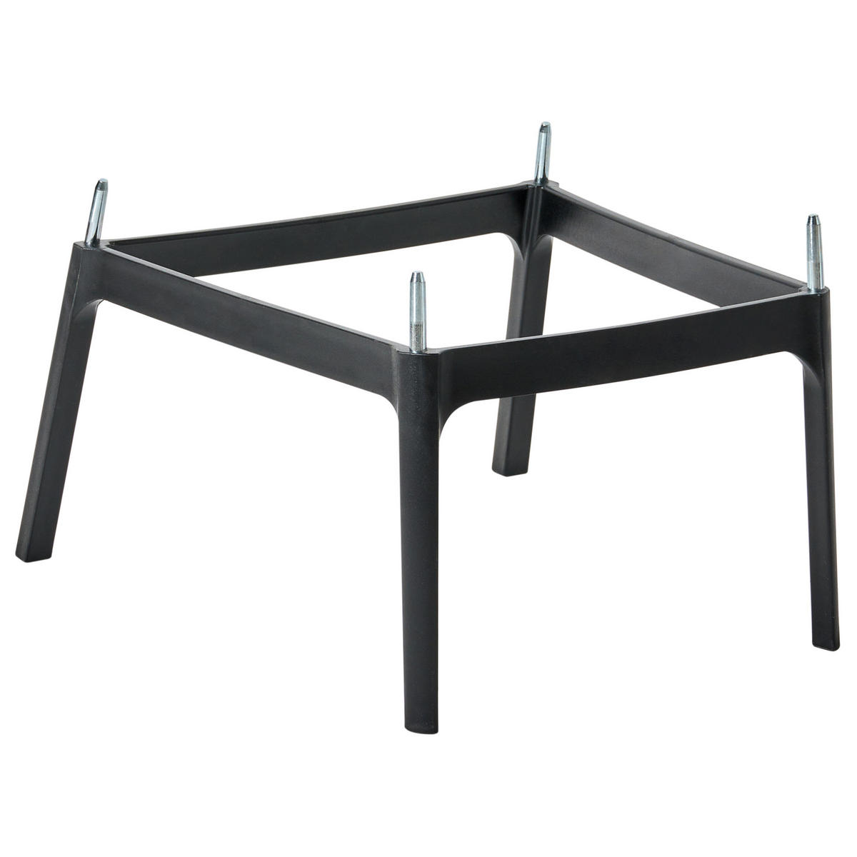 BARSTÜHLEN 2er-Set Schwarz Seceda - Schwarz, Kunststoff (41/116/59cm) - Beliani