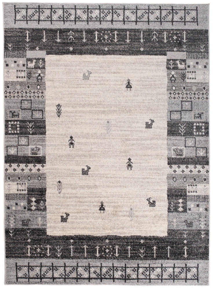 TEPPICH SARI Creme 80/150 cm - Creme, Textil (80/150cm) - Tapiso