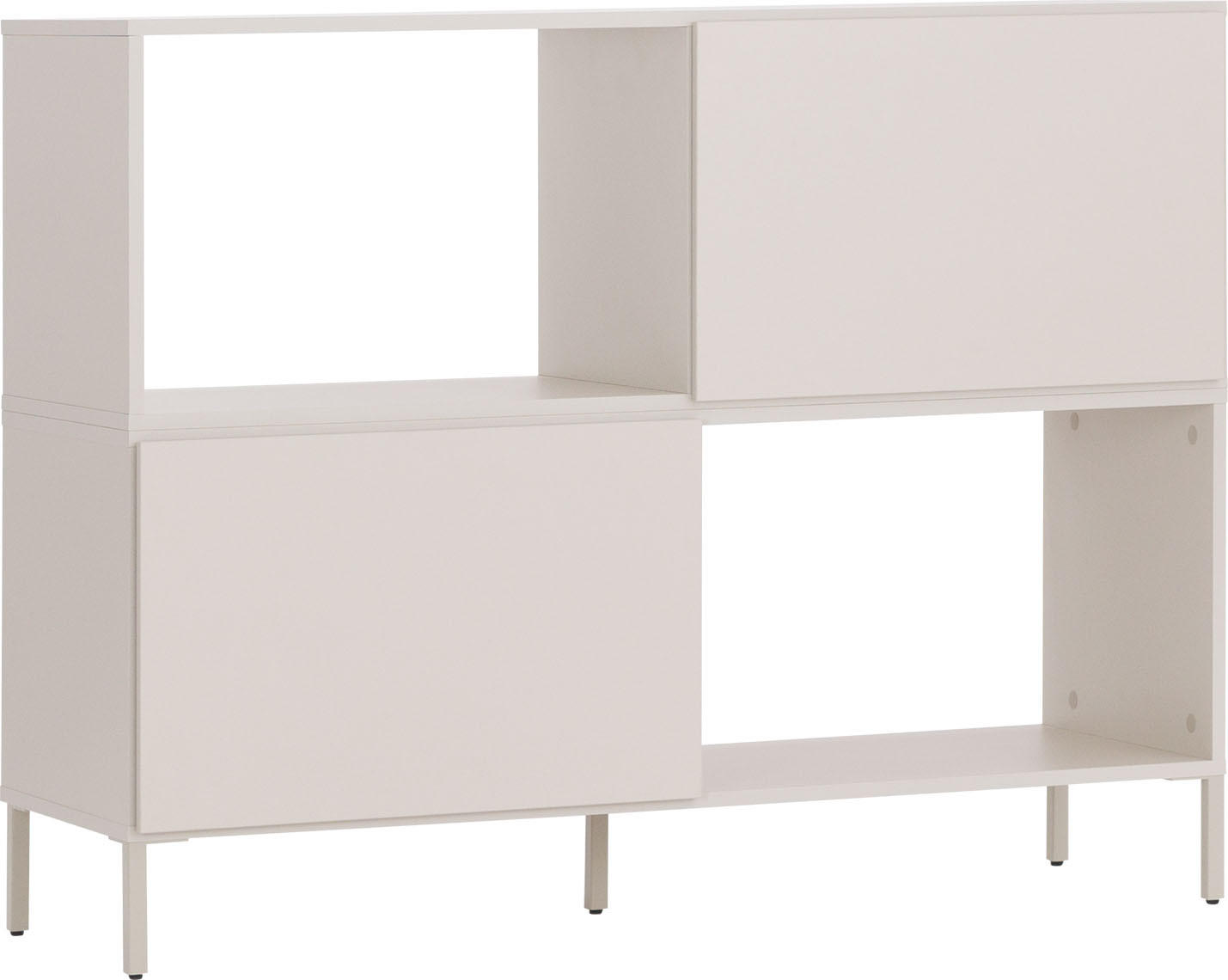 Vox Möbel Sideboard Beige 43.5x94.5x121 cm