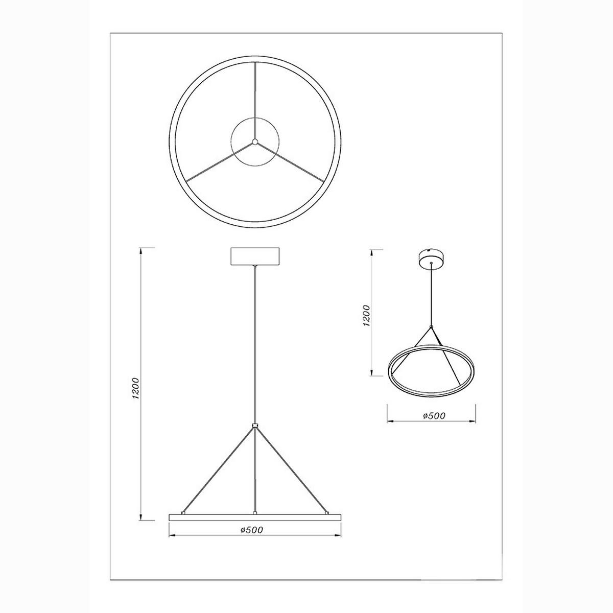 LED HÄNGELEUCHTE Metall Schwarz GRENVIX - Schwarz, Metall (50/50/120cm) - Globo Lighting