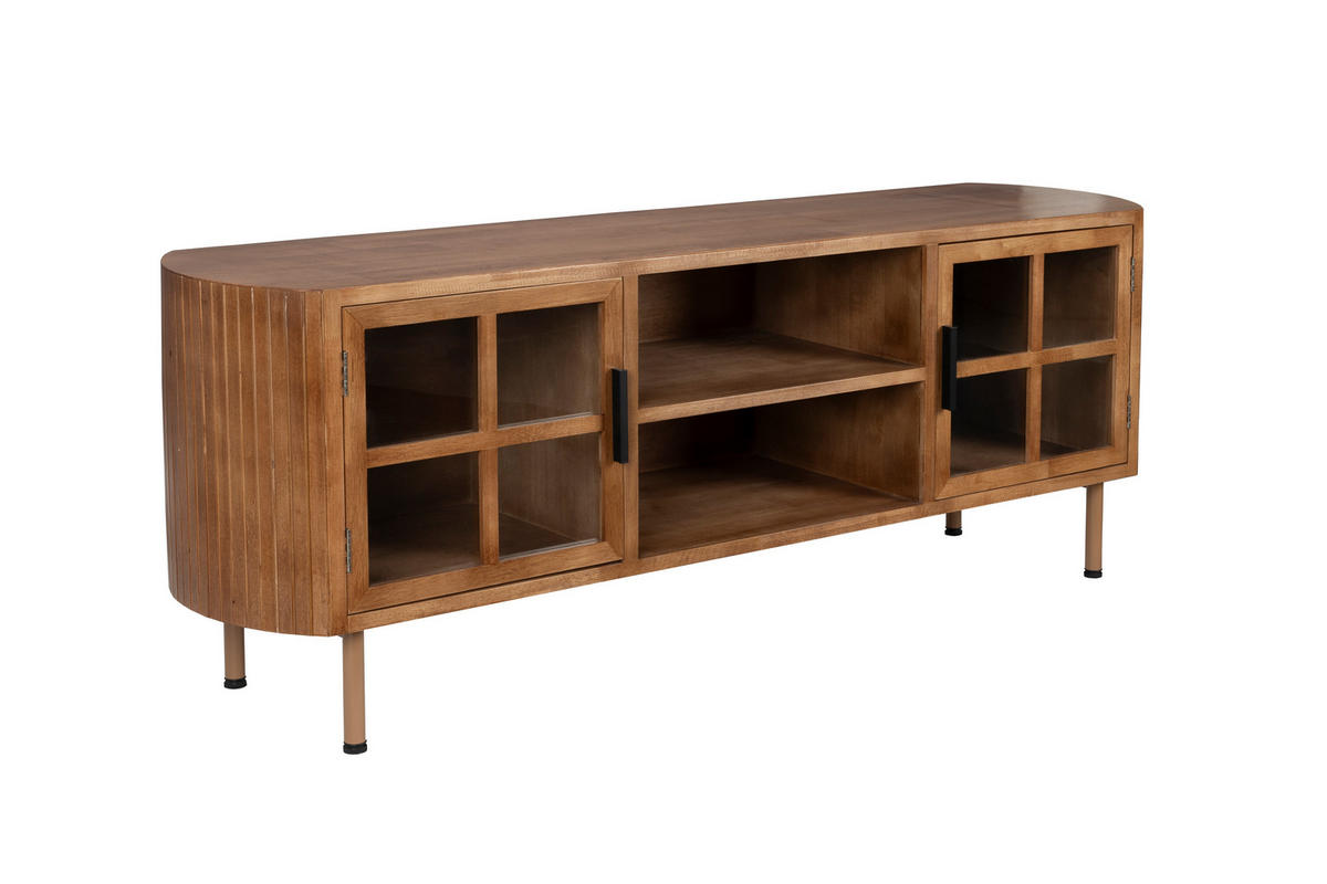 BEISTELLTISCH Yaz - Braun - 38/150/55 cm - Braun, Holz (38/150/55cm)