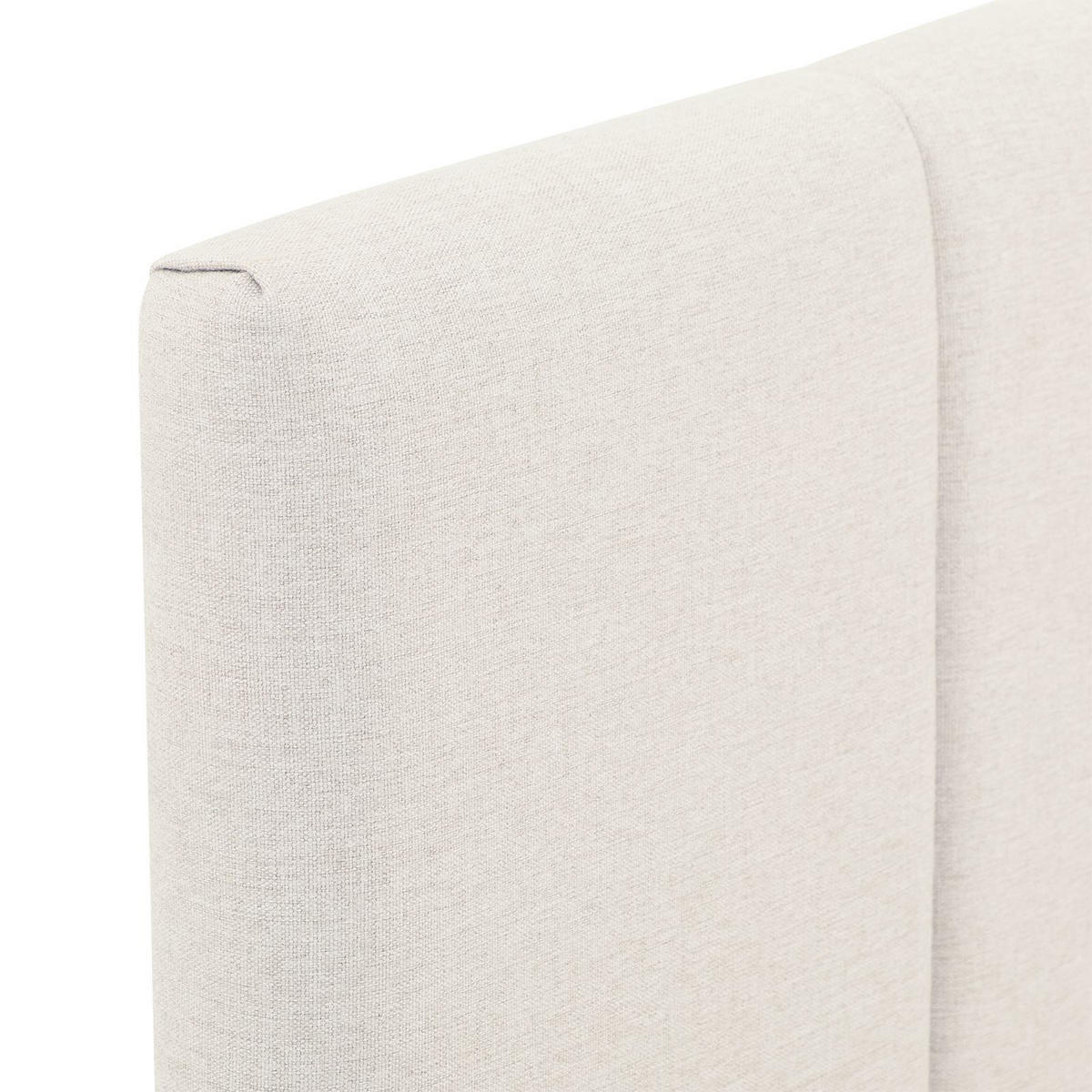 POLSTERBETT OLBIA 140x200 cm cremeweiß - Creme, Textil (140/200cm) - IDIMEX