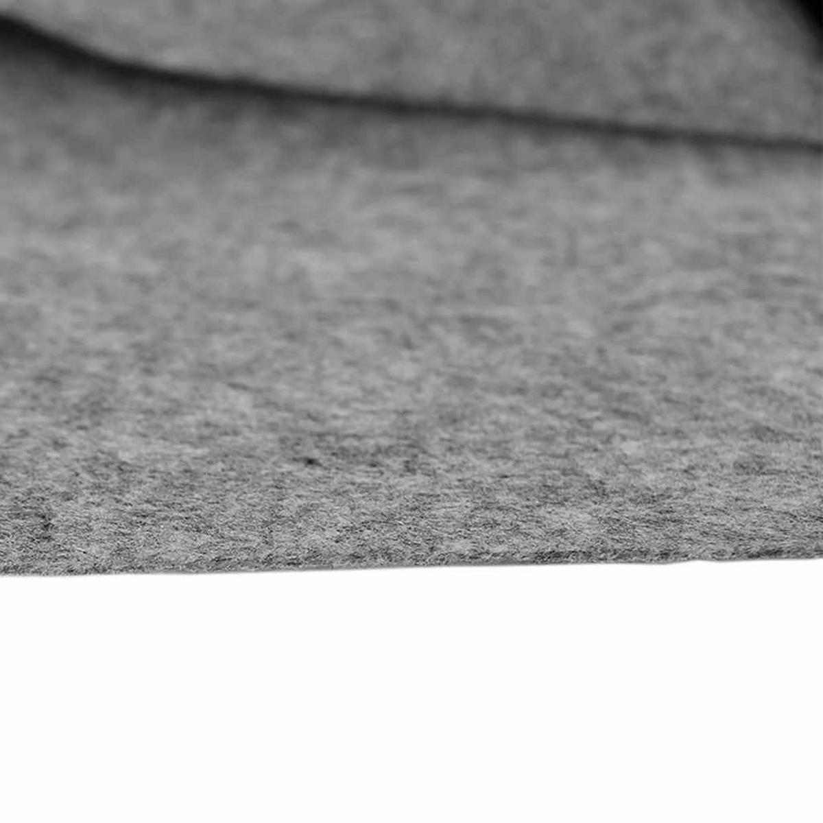 POOL-BODENTUCH Hellgrau Ø366 Cm Polyester Geotextil - Grau, Textil (366/366cm) - vidaXL