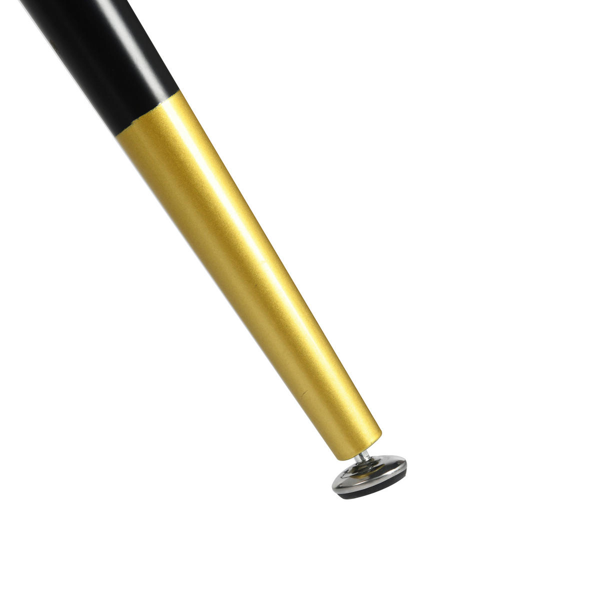 ESSTISCH Weiß 120/80/75 cm - Schwarz/Weiß, Holz/Metall (80/120/75cm) - Urban Meuble