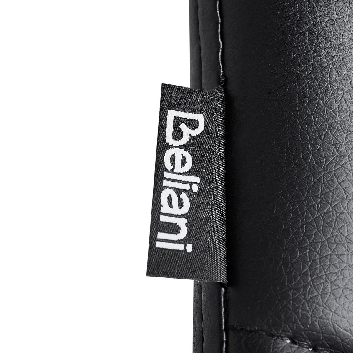 ÉTKEZŐSZÉK 2 darabos Szett Műbőr Fekete Valerie - fekete, textil/fém (54/84/46cm) - Beliani
