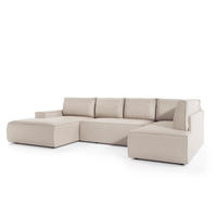 ECKSOFA FIORD Beige 349x167x85 cm - Beige, Textil (349/167cm) - FURNLUX
