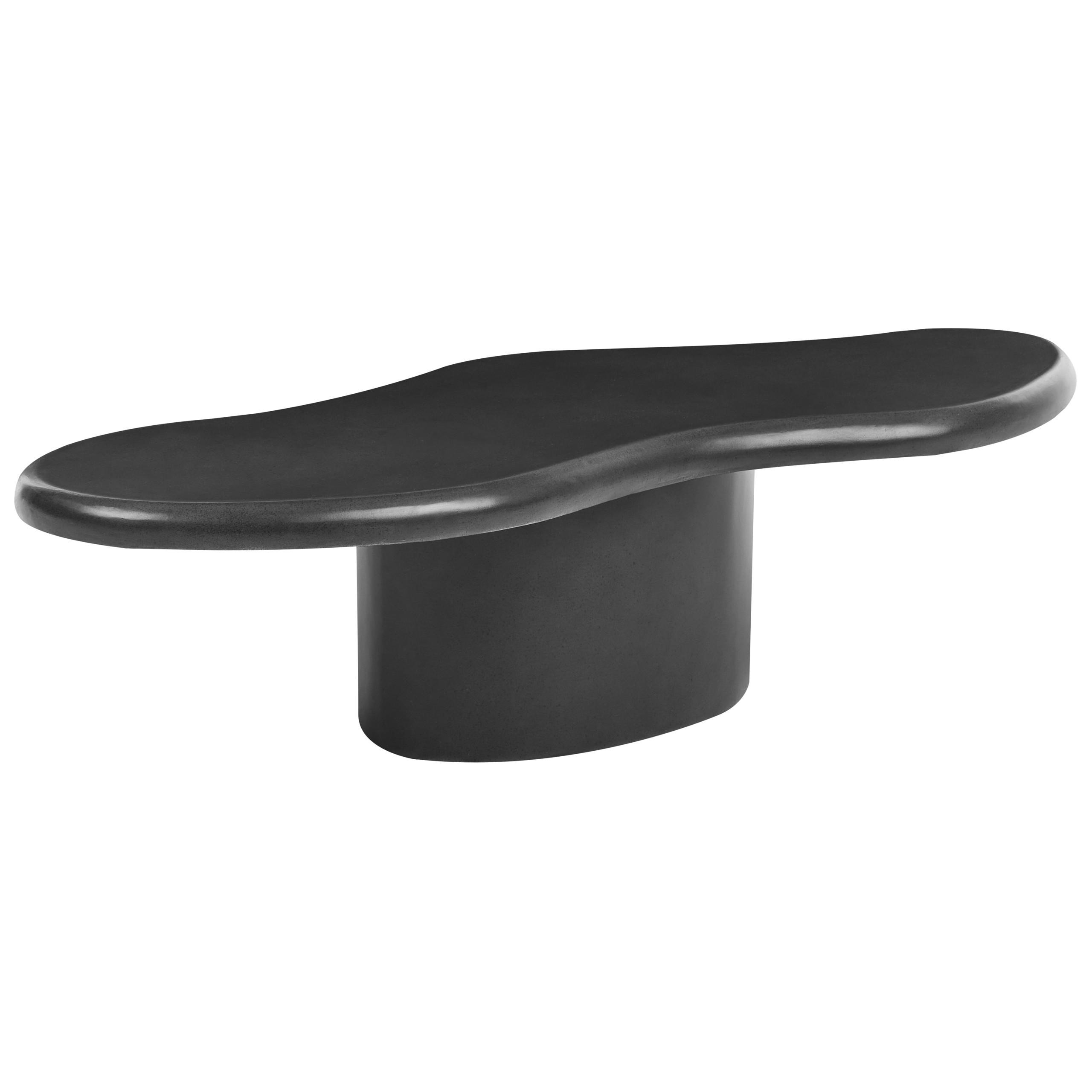 COUCHTISCH 57/120 cm Schwarz Conza - Schwarz, Keramik (57/120/34cm) - Beliani