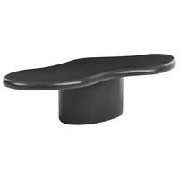 COUCHTISCH 57/120 cm Schwarz Conza - Schwarz, Keramik (57/120/34cm) - Beliani