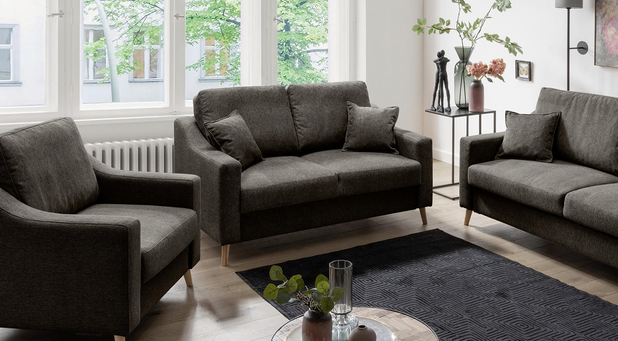 Sofa P&B in braun