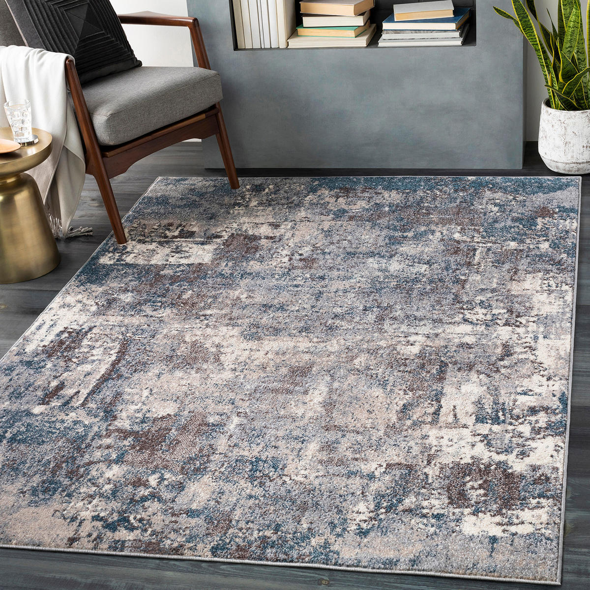 KURZFLORTEPPICH 200/275 cm Blau - Blau, Naturmaterialien/Textil (200/275cm) - LIVABLISS