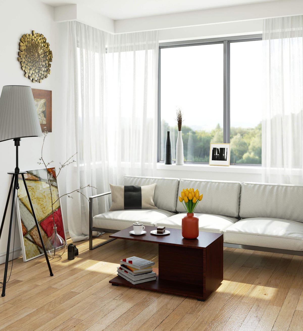 COUCHTISCH Dunkelbraun 45/90/50 - Dunkelbraun, Holzwerkstoff (50/90/45cm) - RAUMHIRSCH FURNITURE