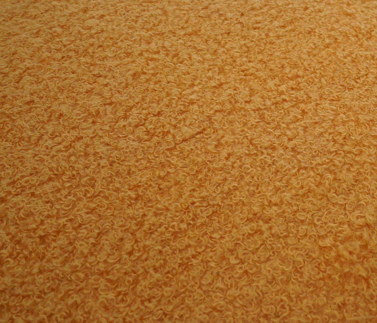 HOCKER Gelb - Gelb, Textil (55/40/55cm) - MCW