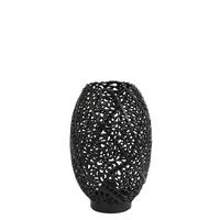 TISCHLAMPE Sinula Schwarz Ø24/40 cm - Schwarz, Metall (24/24/40cm) - Light & Living
