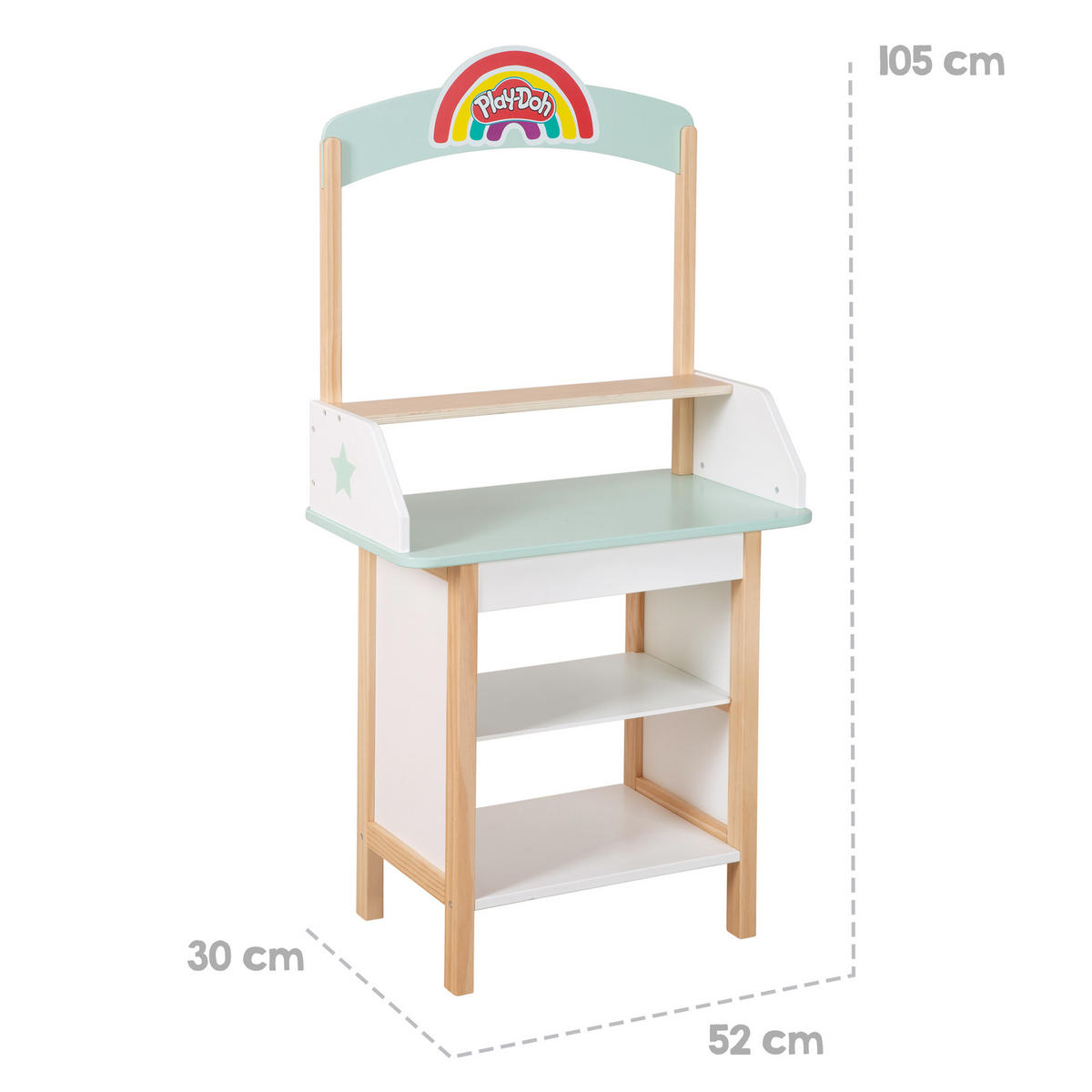 EISSTAND roba x Play-Doh - Multicolor, Holzwerkstoff (52/105/30cm) - Roba