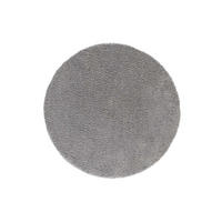 HOCHFLORTEPPICH Silber Norge 130/130 cm - Grau, Naturmaterialien/Textil (130/130cm) - Atticgo