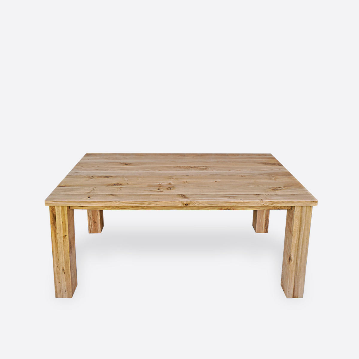 EICHENTISCH aus Massivholz für das Esszimmer THOR 215 x 100 - Eichefarben, Holz (100/215/75cm) - Rawood Furniture