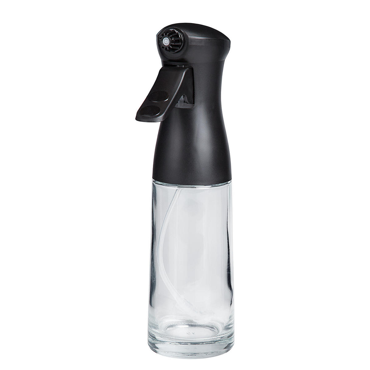 ÖL- & ESSIG-SPRÜHFLASCHE (12er Set) Sprayer - Schwarz, Glas/Kunststoff (6/22/9cm) - Butlers
