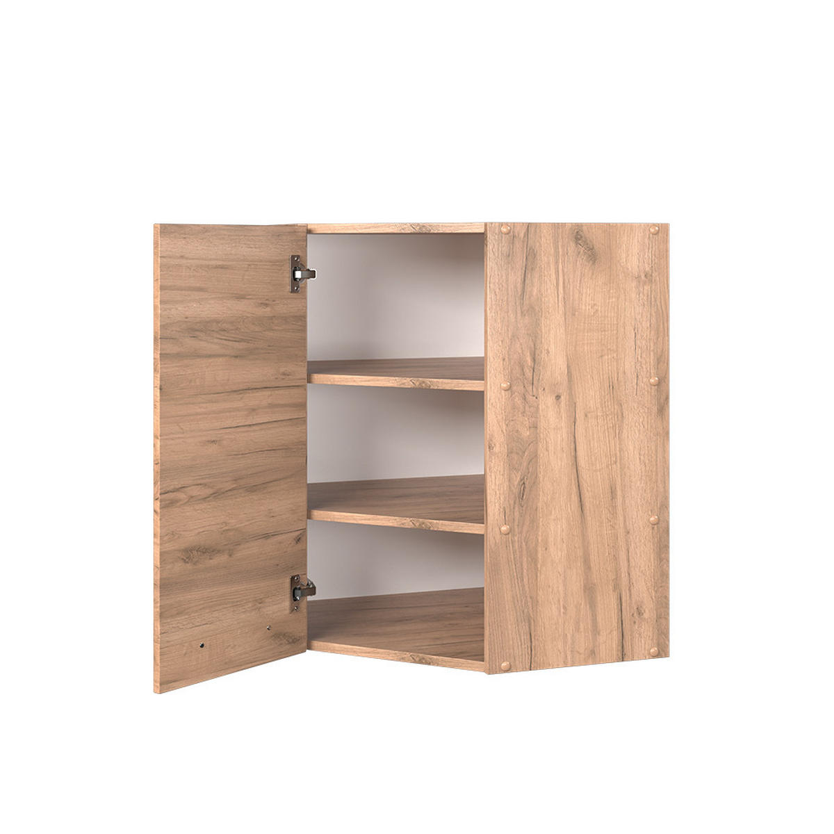 ROHOVÝ VĚŠÁK NA STĚNU Fame-Line Zlatý mocný dub - medově dubová, kompozitní dřevo (57/72/34.1cm) - Vicco