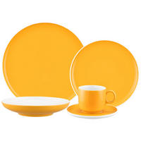 KOMBISERVICE Sento Home Pure Colors Mango Orange 30-tlg. - Orange, Keramik (2/2/2cm) - Seltmann Weiden
