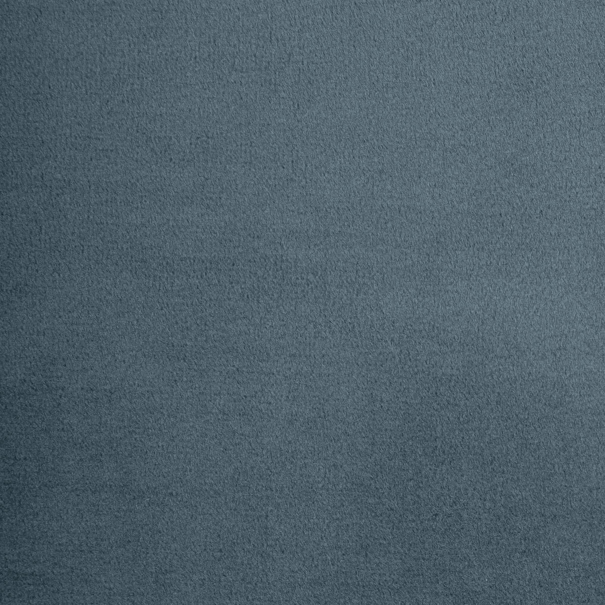 SITZPUFF Charlotte II aus Samt in Celadonblau und goldfarbenem Metall - Hellblau, Holzwerkstoff/Textil (60/40/60cm) - Sicaan
