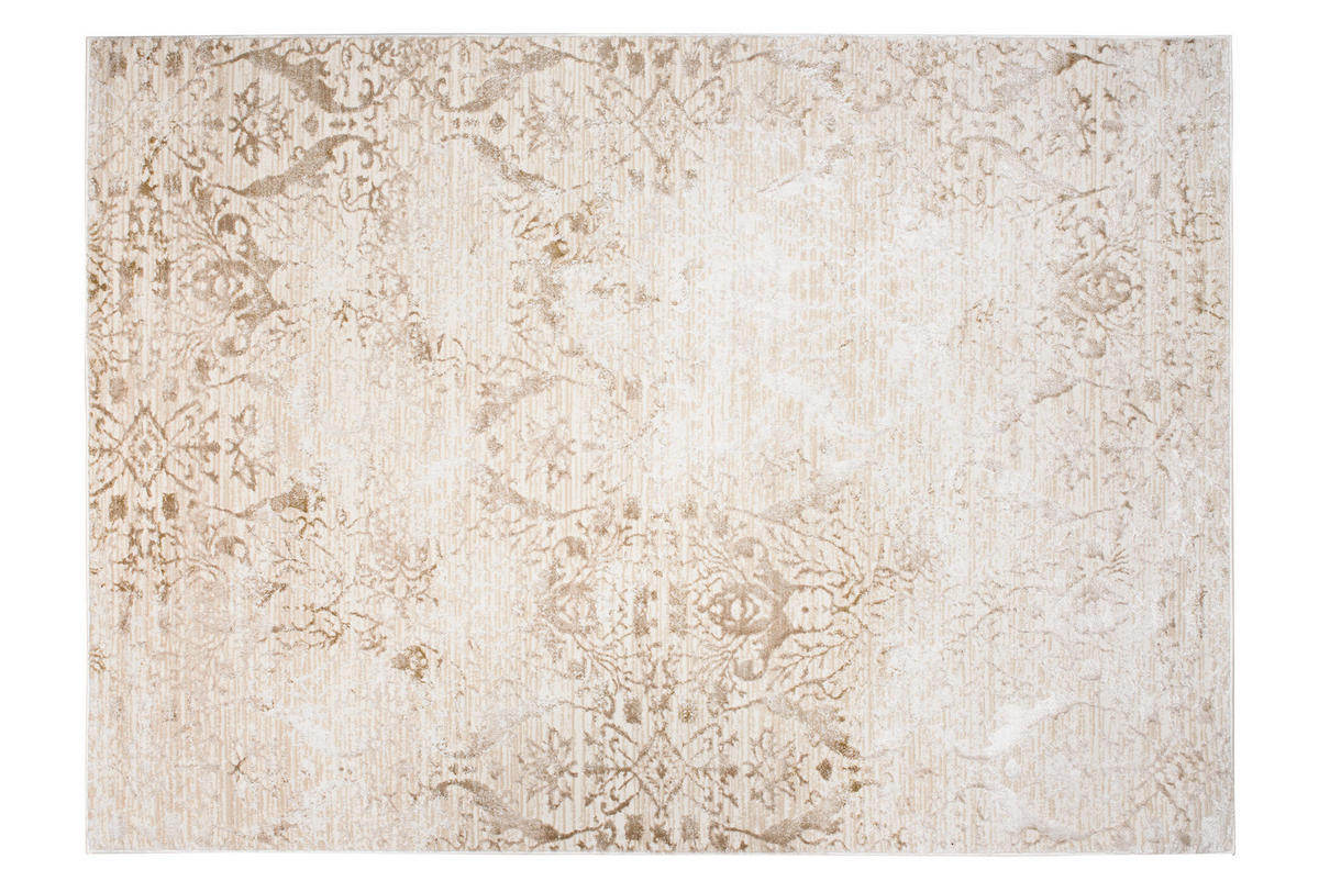 TEPPICH HERA Creme Beige 120/170 cm - Beige/Creme, Textil (120/170cm) - Tapiso