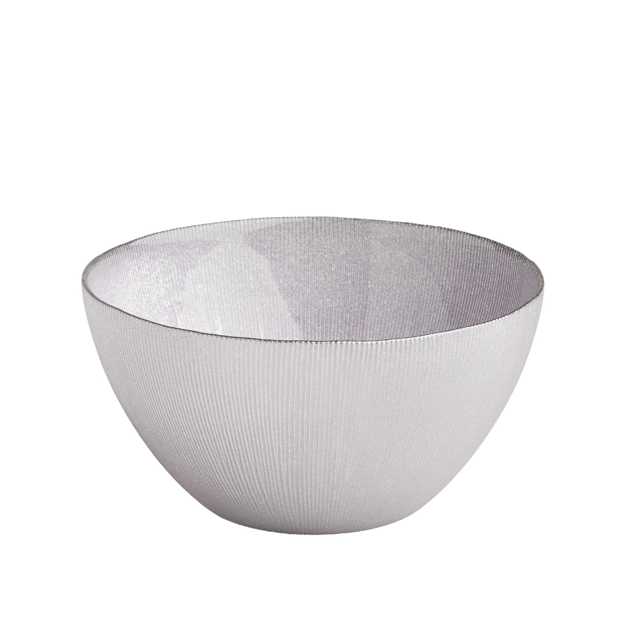 DEKORATIVE SCHALE Danielle - Silberfarben, Glas (23/12cm) - home&you