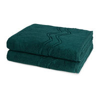 DUSCHTUCH Cashmere feeling 2er-Set - Grün, Textil (50/100cm) - Ross