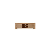 TV-SCHRANK Minimalys Natur aus Teak - Naturfarben, Holz (135/40/40cm) - Tikamoon