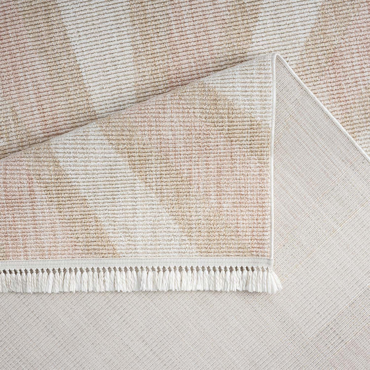 KURZFLOR-TEPPICH Clasico 9152 Rosa 140x200 cm - Rosa, Textil (140/200cm) - carpet city