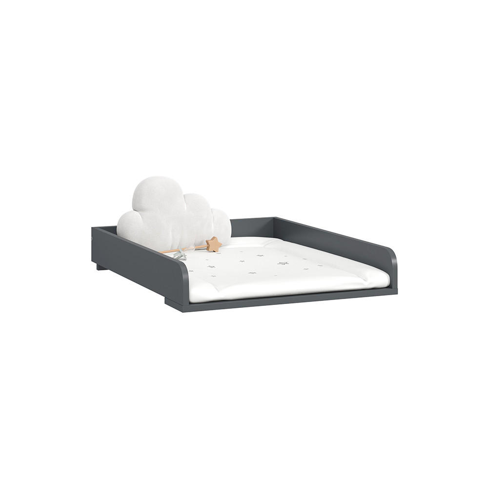 Livinity® SKŘÍŇKA NA PRAČKU Paolina Antracit 60 x 12.6 cm
