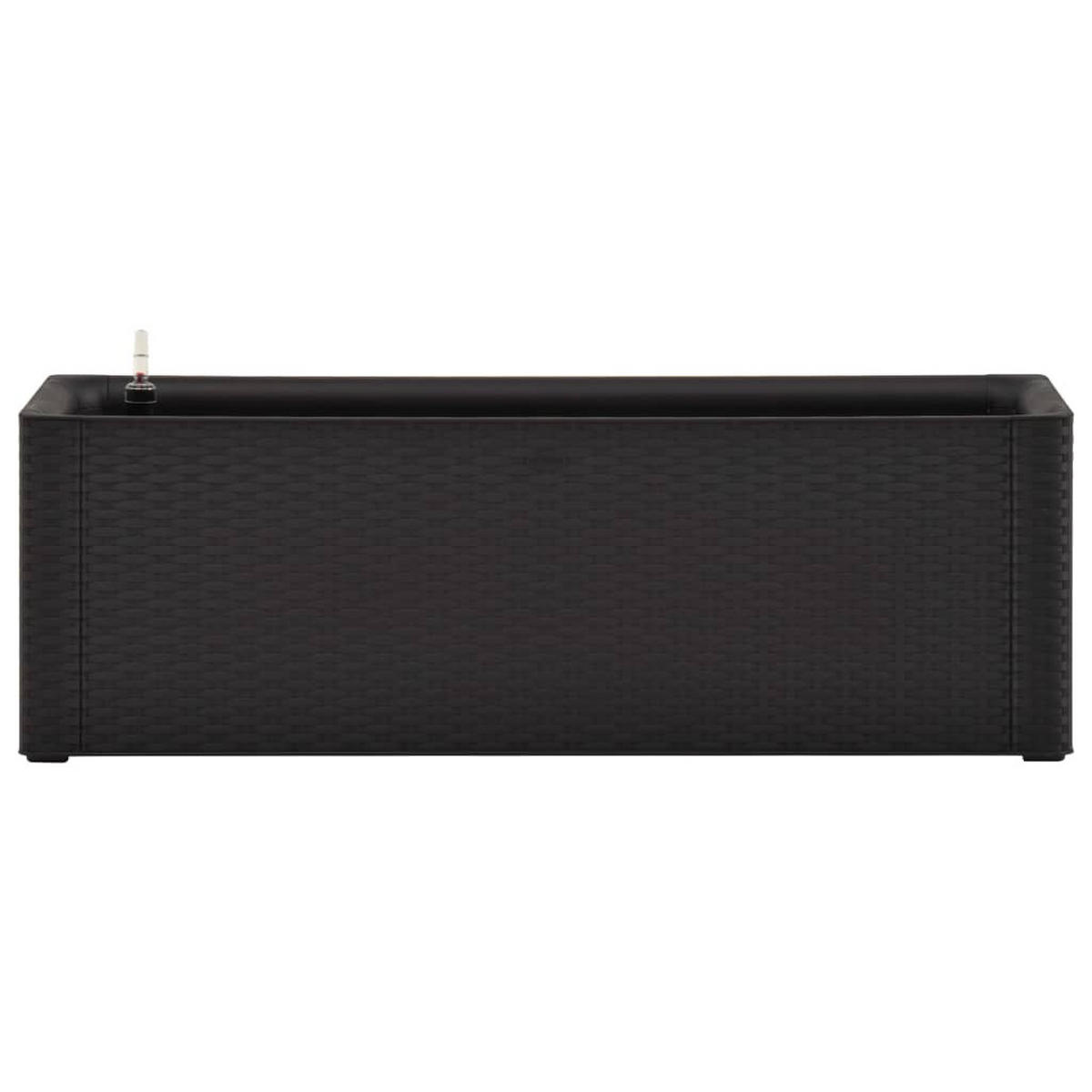 GARTEN-HOCHBEET Selbstbewässerungssystem Anthrazit 100x43x33 cm - Anthrazit, Holz (43/33/100cm) - furnicato