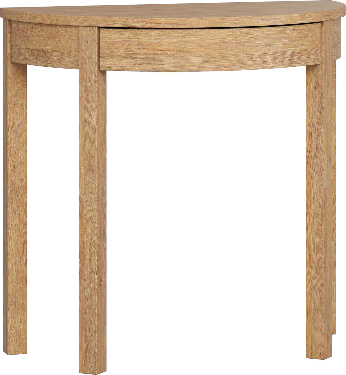 SCHMINKTISCH Buche massiv - Eichefarben, Holzwerkstoff (43/80/78cm) - Vox Möbel