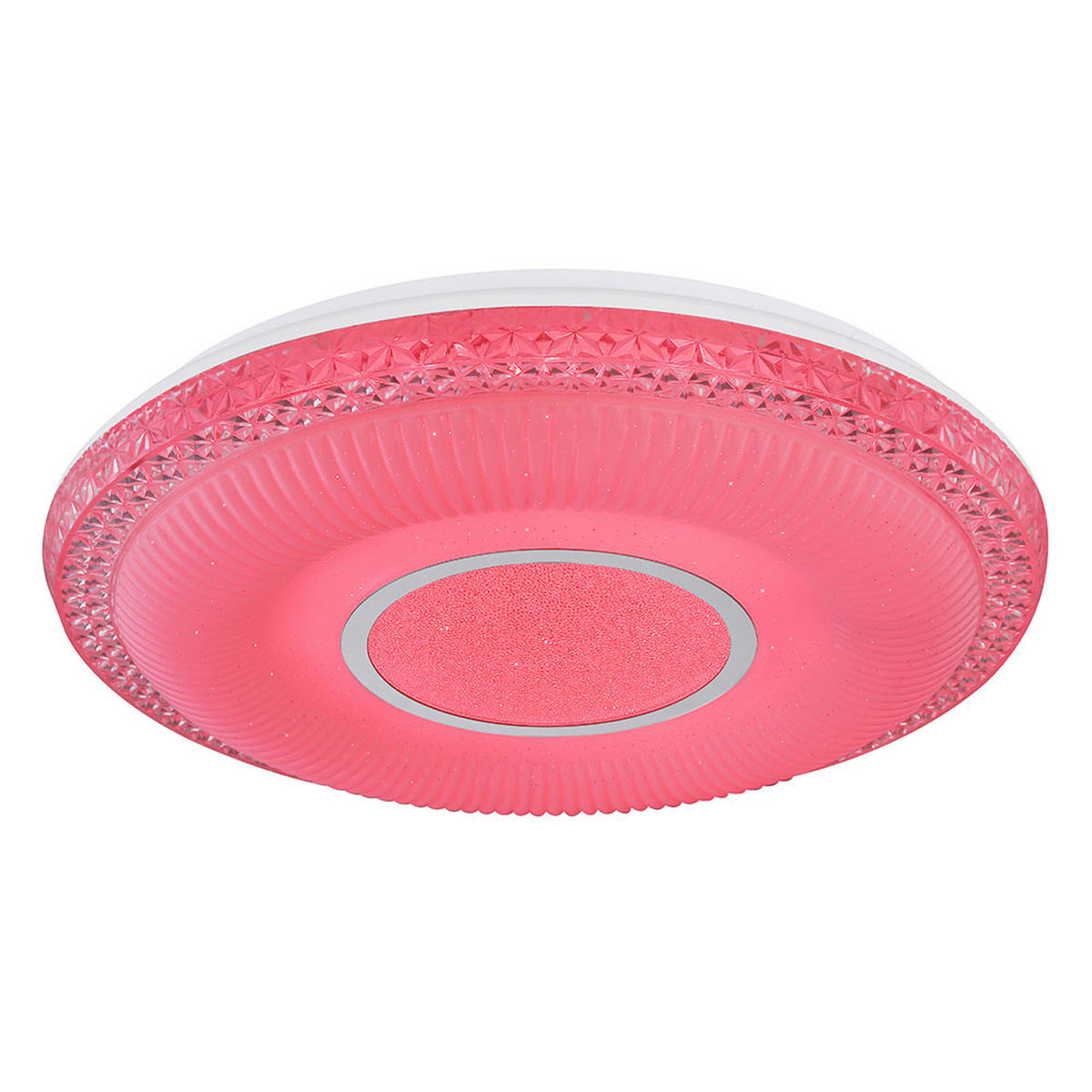 LED DECKENLEUCHTE Klemens Weiß Metall - Weiß, Metall (50/50/9cm)