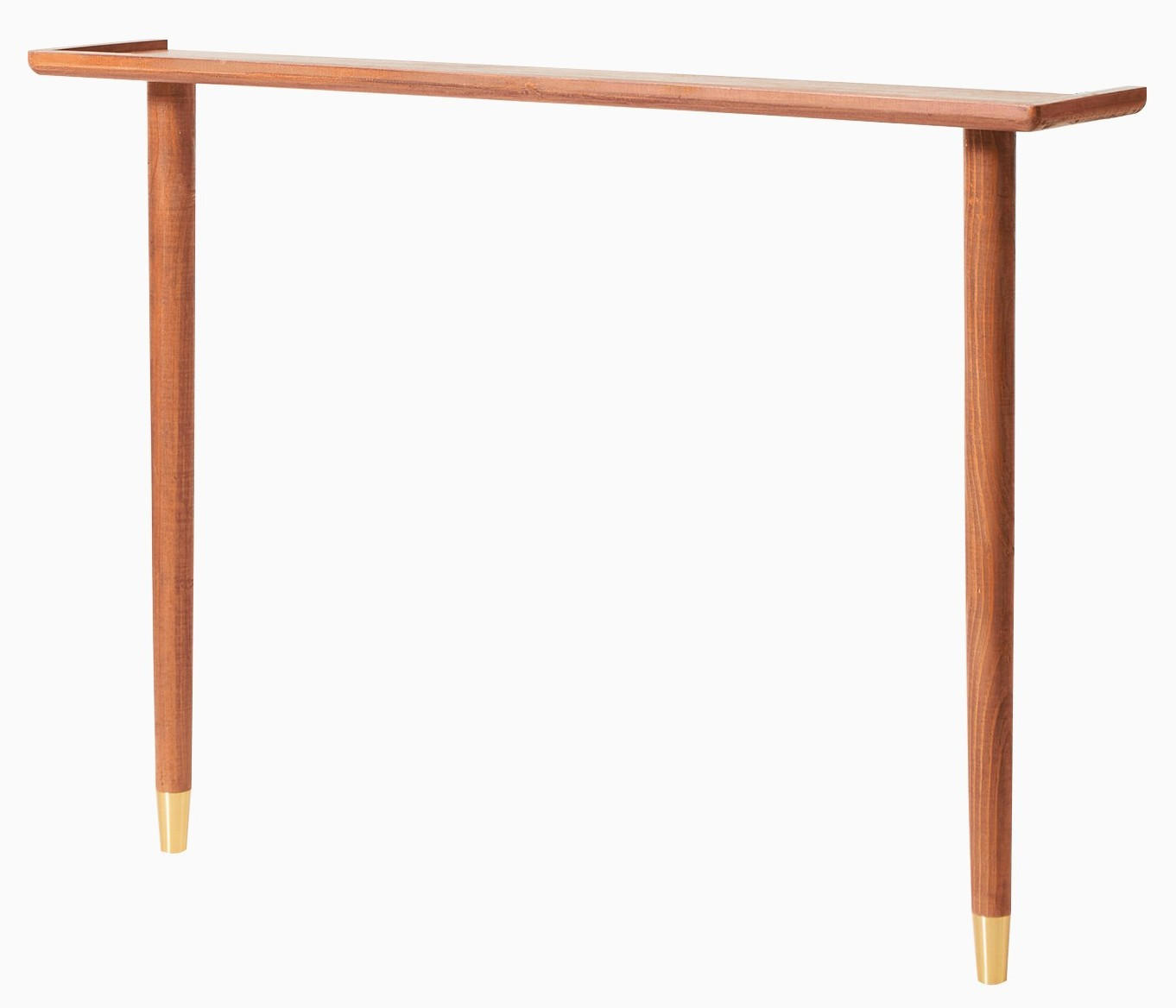 KONSOLENTISCH Rechteckig Braun 110 x 28 x 78 cm - Braun, Holz (20/110/78.5cm) - Nordlys