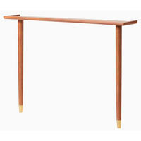 KONSOLENTISCH Rechteckig Braun 110 x 28 x 78 cm - Braun, Holz (20/110/78.5cm) - Nordlys