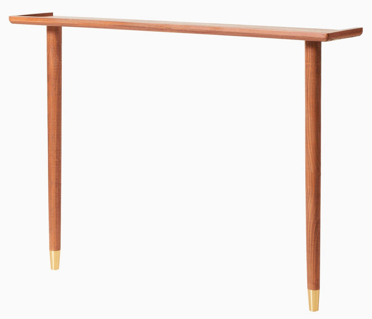 KONSOLENTISCH Rechteckig Braun 110 x 28 x 78 cm - Braun, Holz (20/110/78.5cm) - Nordlys